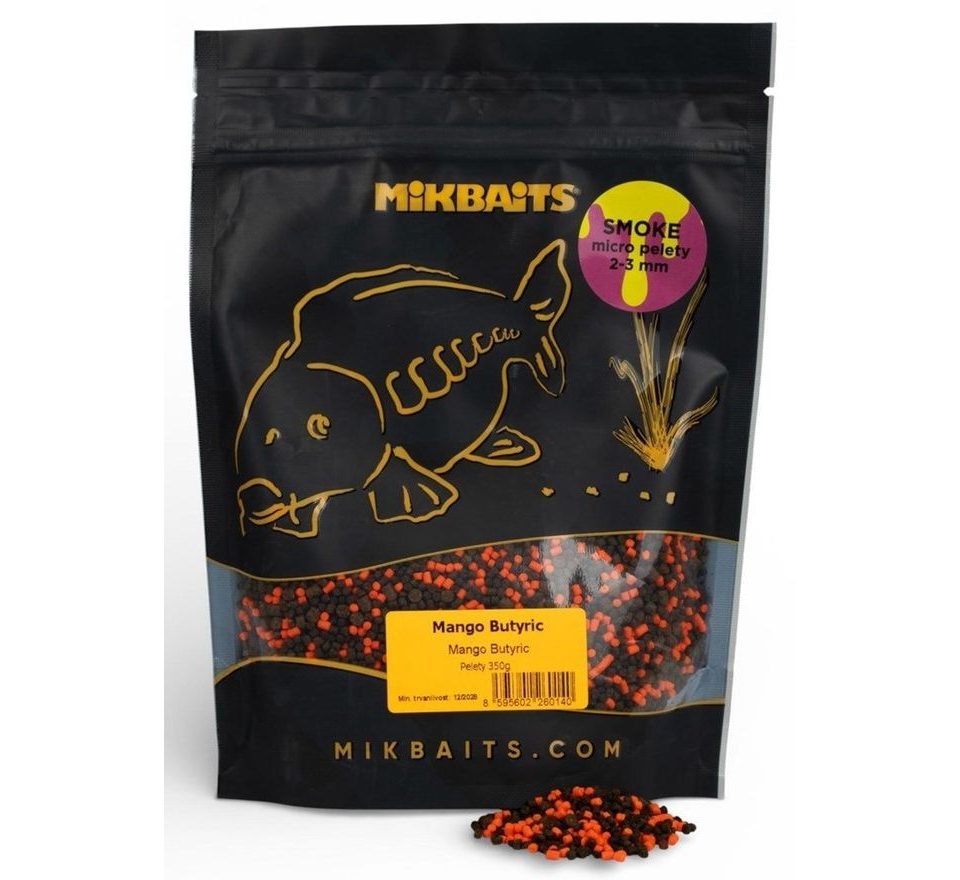 Mikbaits Smoke Micro pelety 2-3mm 350g