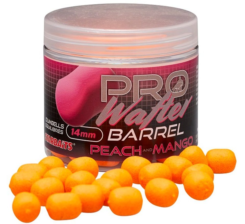 Starbaits Boilies Wafter Pro Peach & Mango 14mm 50g