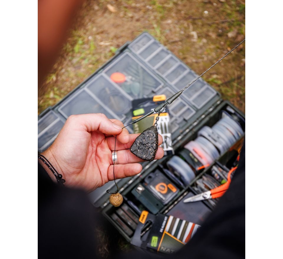 Fox Závěsky Edges Naturals Lead Clips & pegs Size 7 10ks