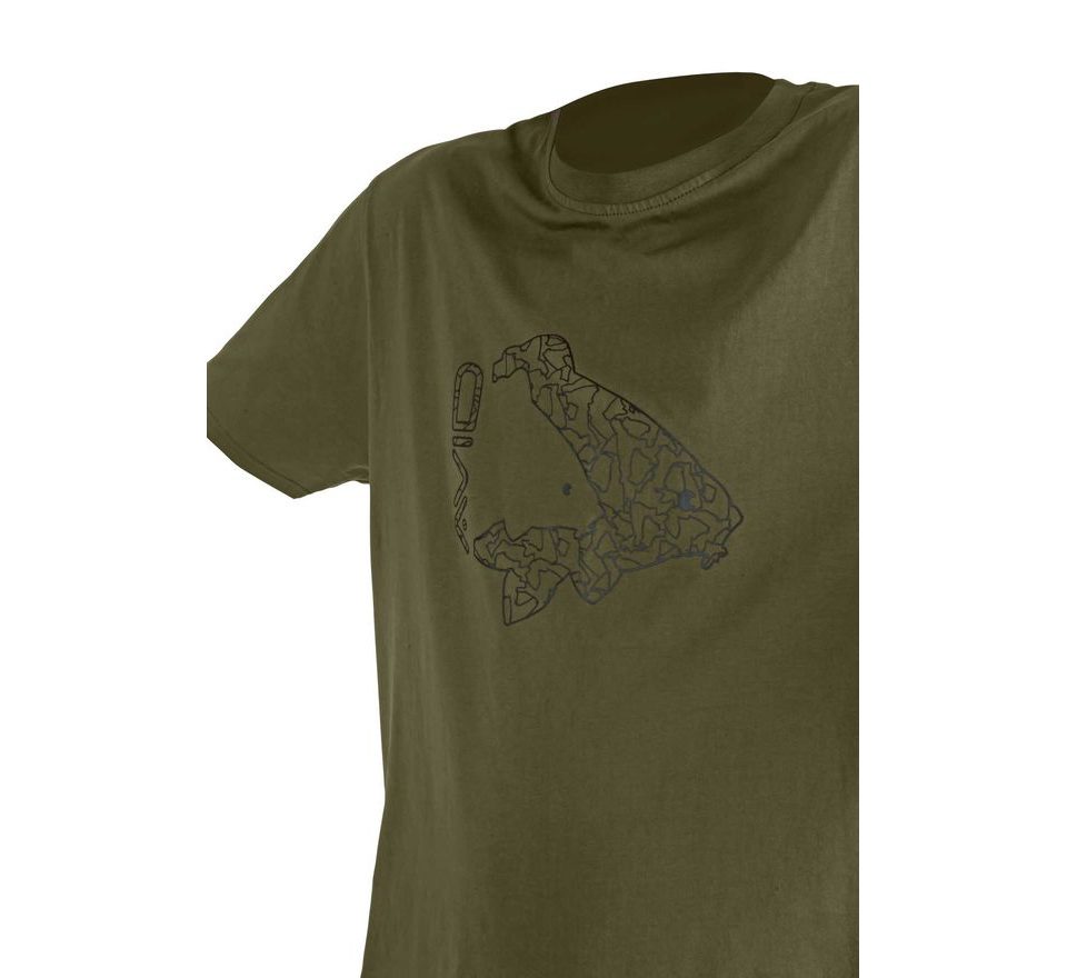 Avid Triko Icon T-Shirt khaki
