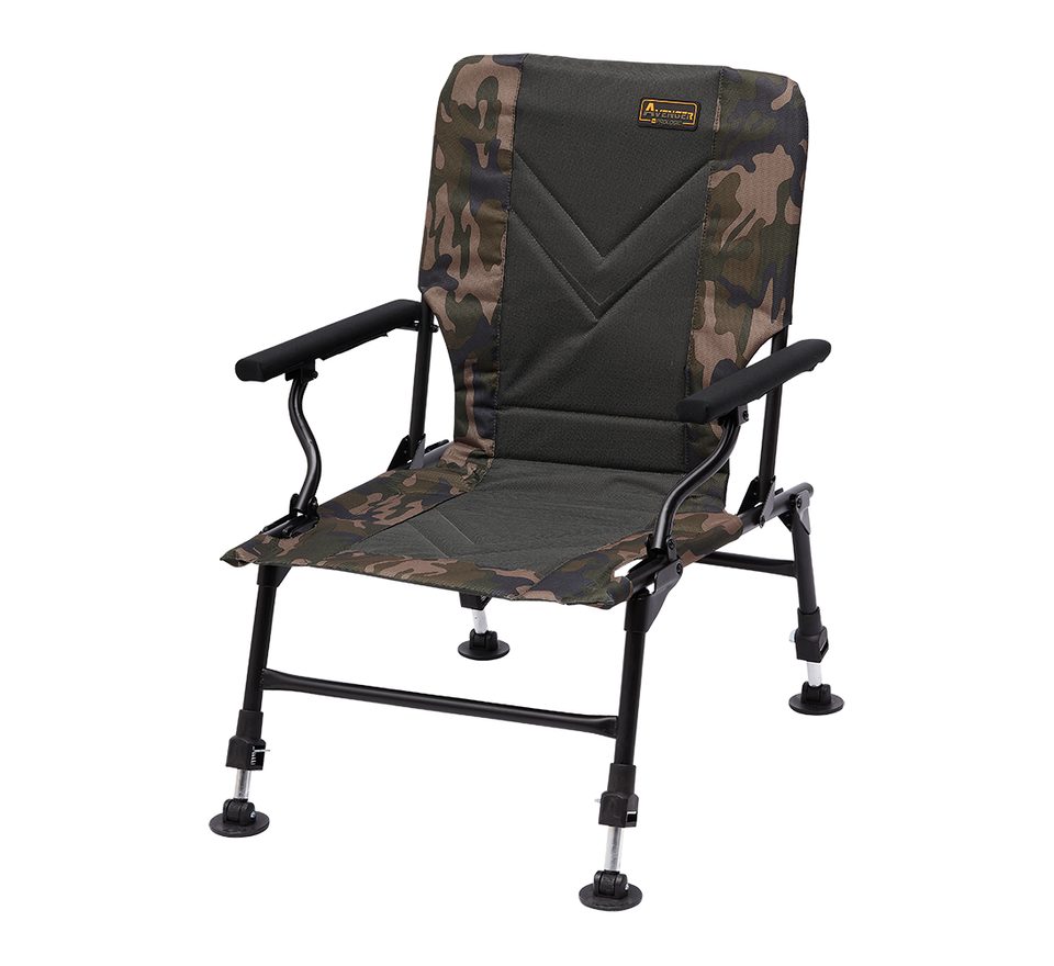 Prologic Křeslo Avenger Relax Camo Chair W/Armrests & Covers