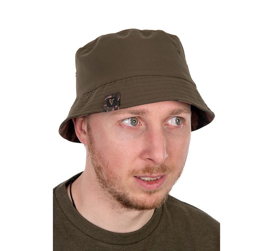 Fox Klobouk Camo Reversible bucket hat