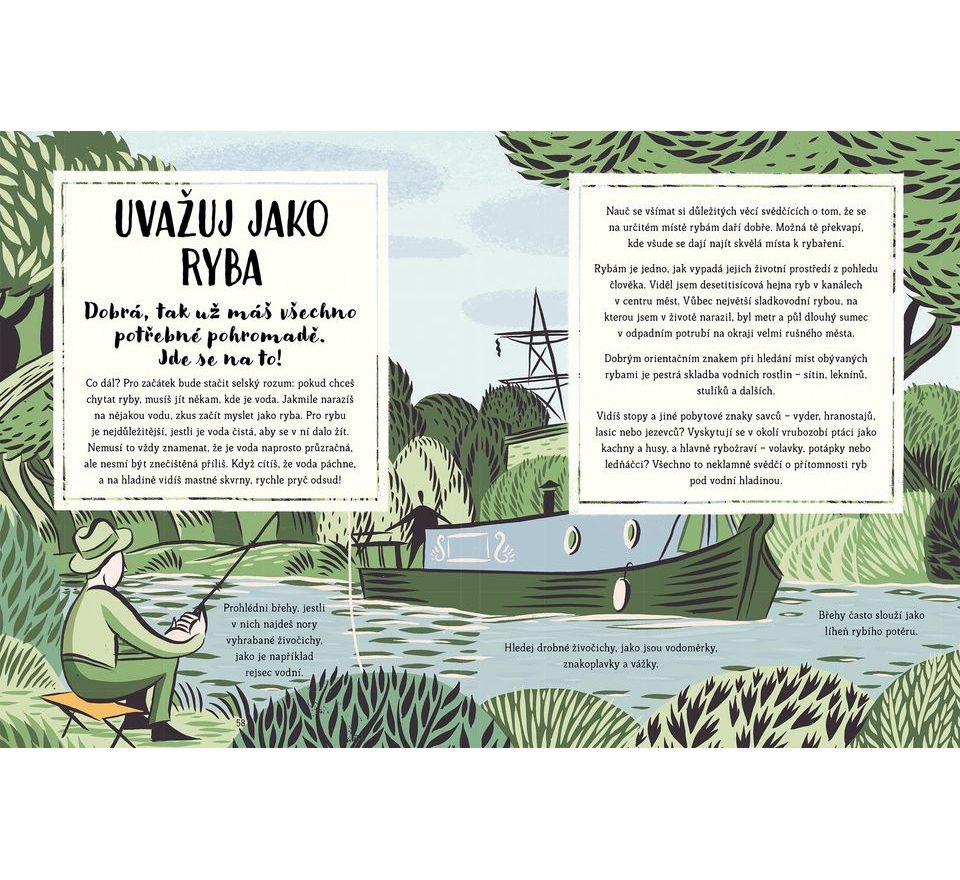 Kniha Poprvé na rybách - Will Millard