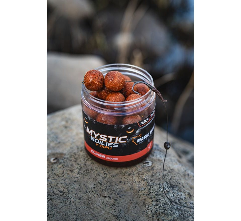 Magic Wolf Boilies v dipu Mystic 160g