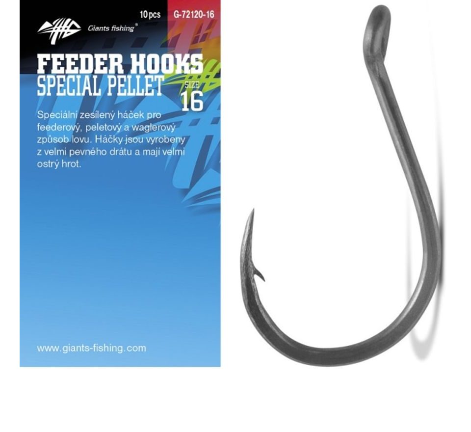 Giants Fishing Háčik s očkom Special Pellet Feeder 10ks