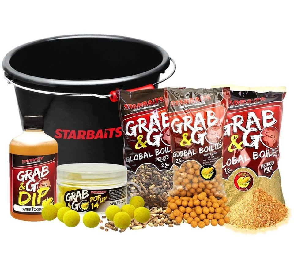 Starbaits Akční kbelík Global Sweet Corn