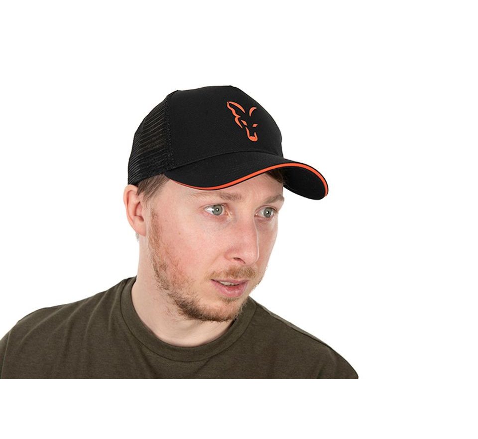 Fox Kšiltovka Collection Trucker Black & Orange