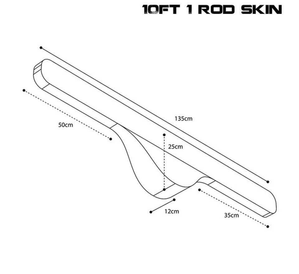 Nash Puzdro na prút Scope OPS Soft Protect 1 Rod Skin 10ft