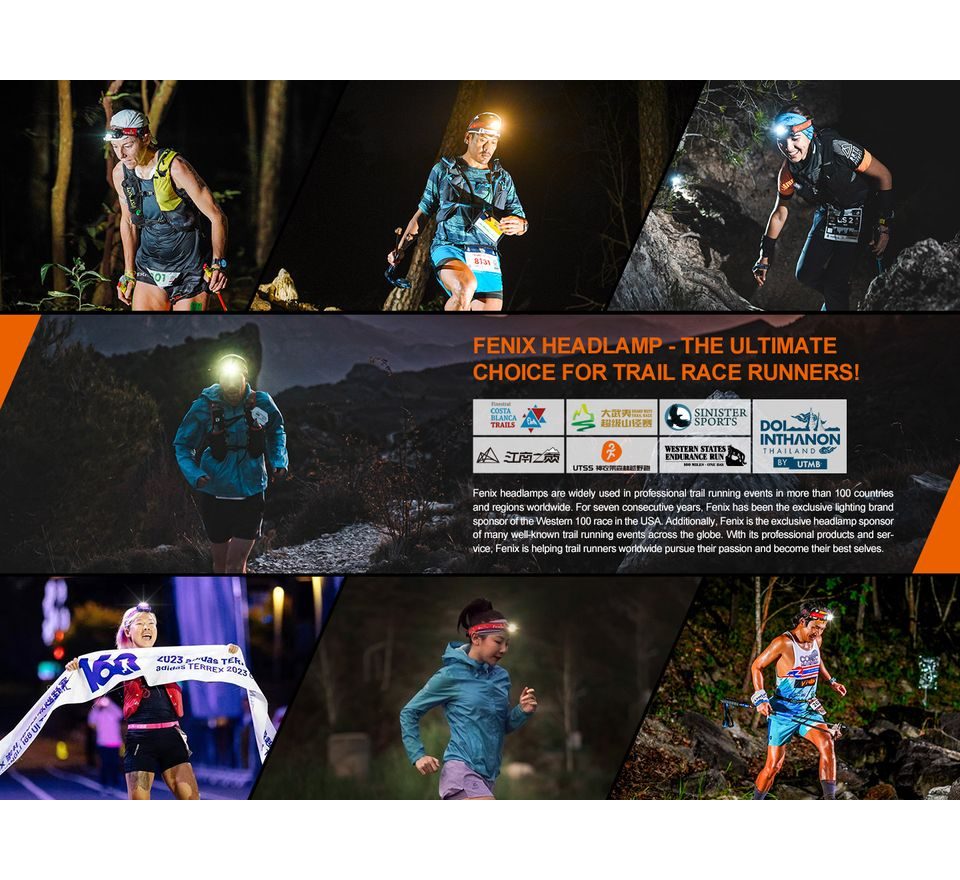 Fenix Nabíjecí čelovka HM65R-T V2.0 černá