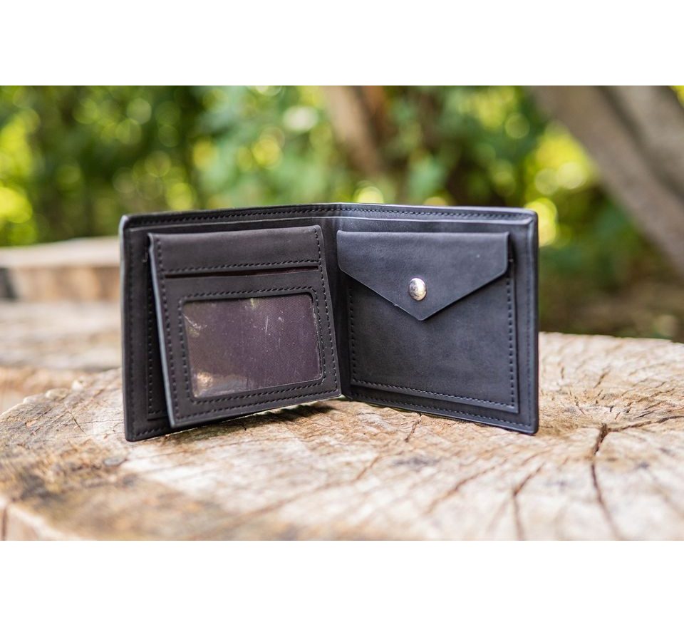 Giants fishing Peněženka tři kapři Black Wallet Three Carps černá