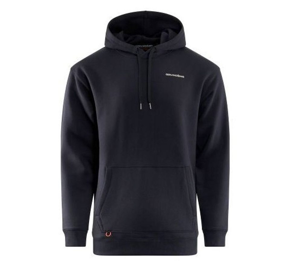 Grundéns Mikina Displacement DWR Hoodie Dead Reckoning Black
