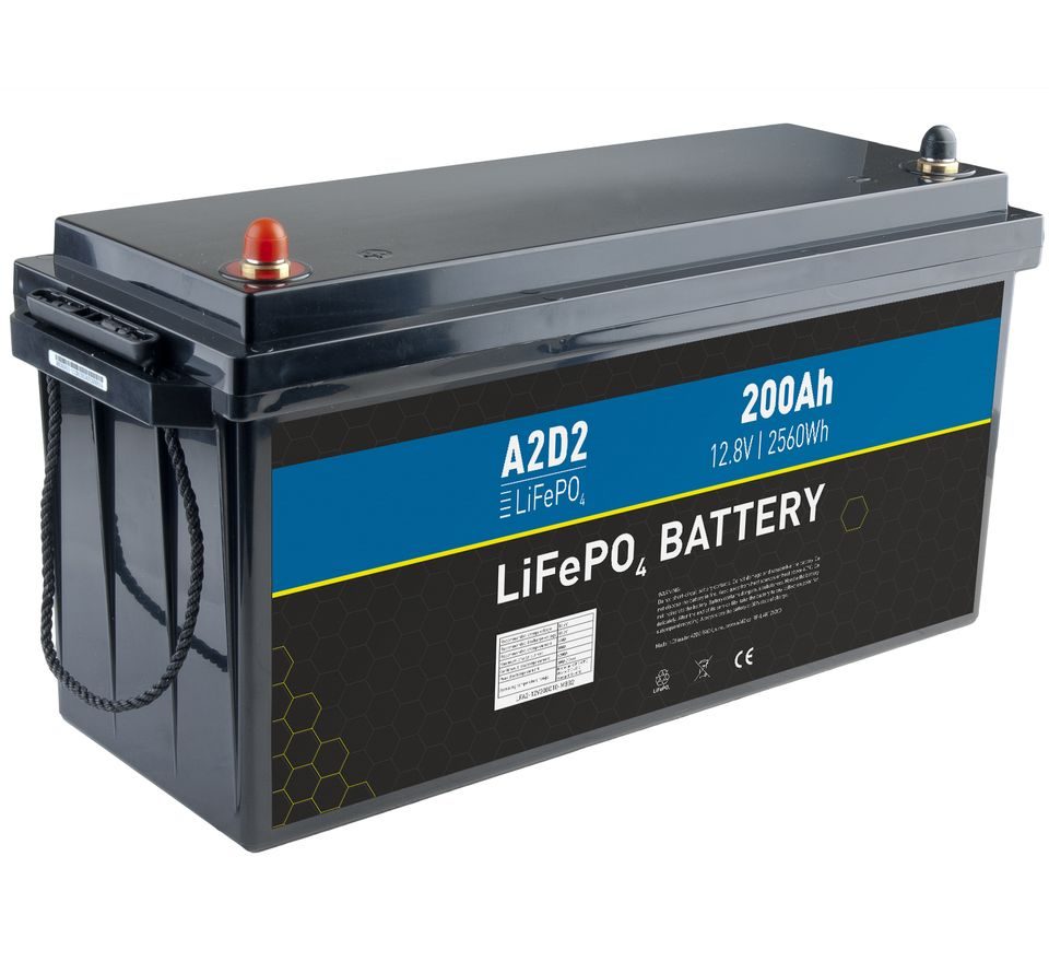 A2D2 Baterie LiFePO4 12,8V 200Ah M8