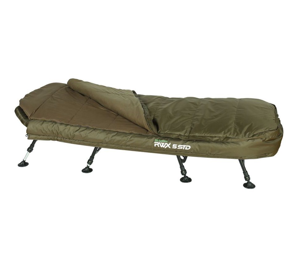 Giants fishing Lehátko + spací pytel Bedchair/Sleeping Bag System RWX 5 STD