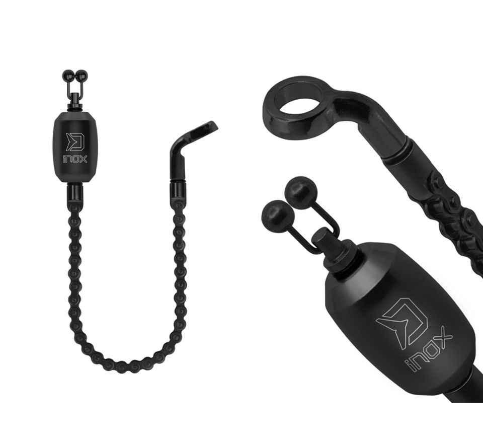 Delphin Závěsný řetízkový signalizátor INOX Black