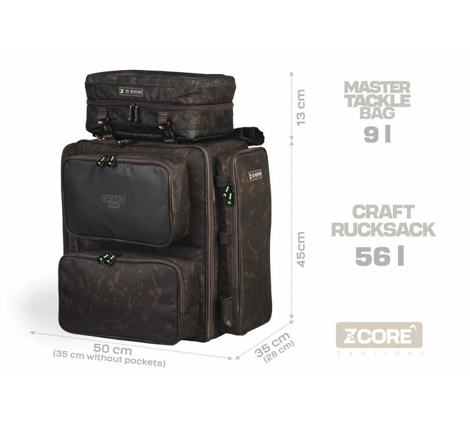 Zfish Batoh CraftPro Rucksack Z-CORE 3in1