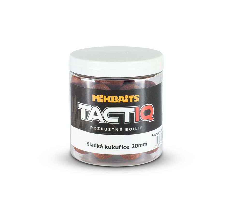 Mikbaits Rozpustné boilie TactiQ Sladká kukuřice 250ml