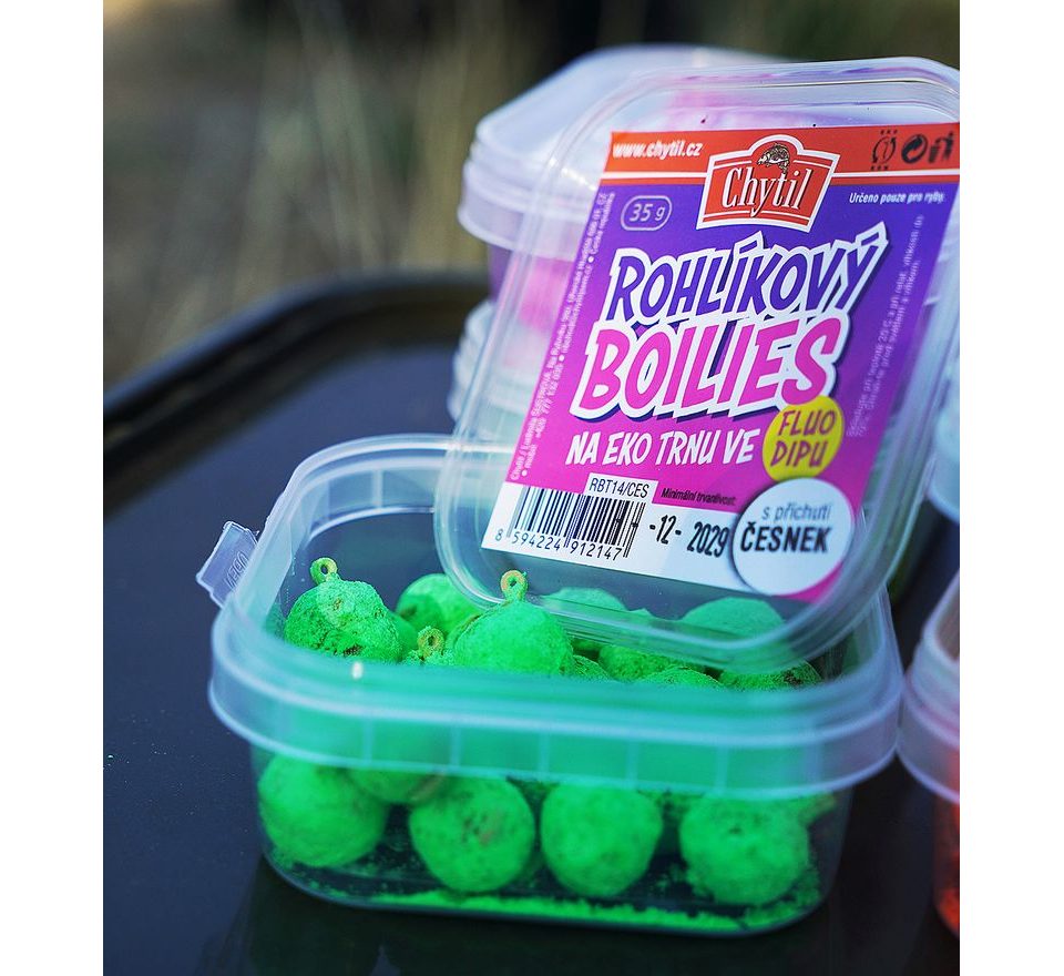 Chytil Rohlíkový boilies na EKO trnu FLUO 14mm 35g