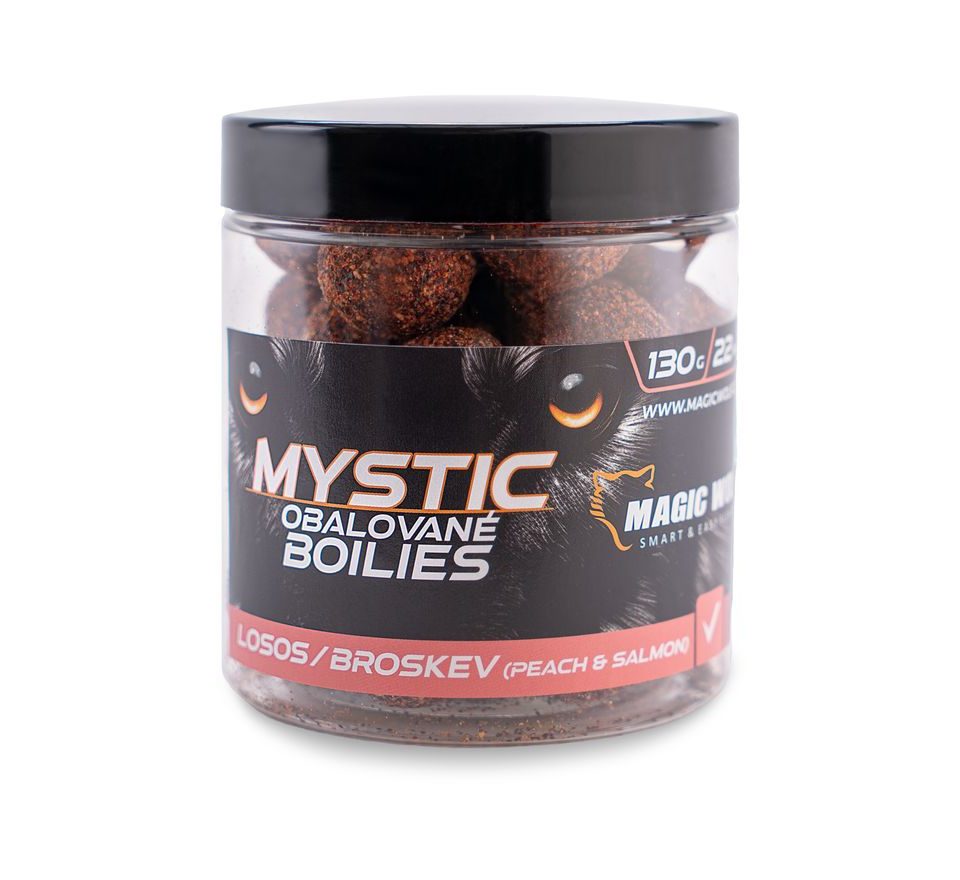 Magic Wolf Boilies obalované Mystic 130g