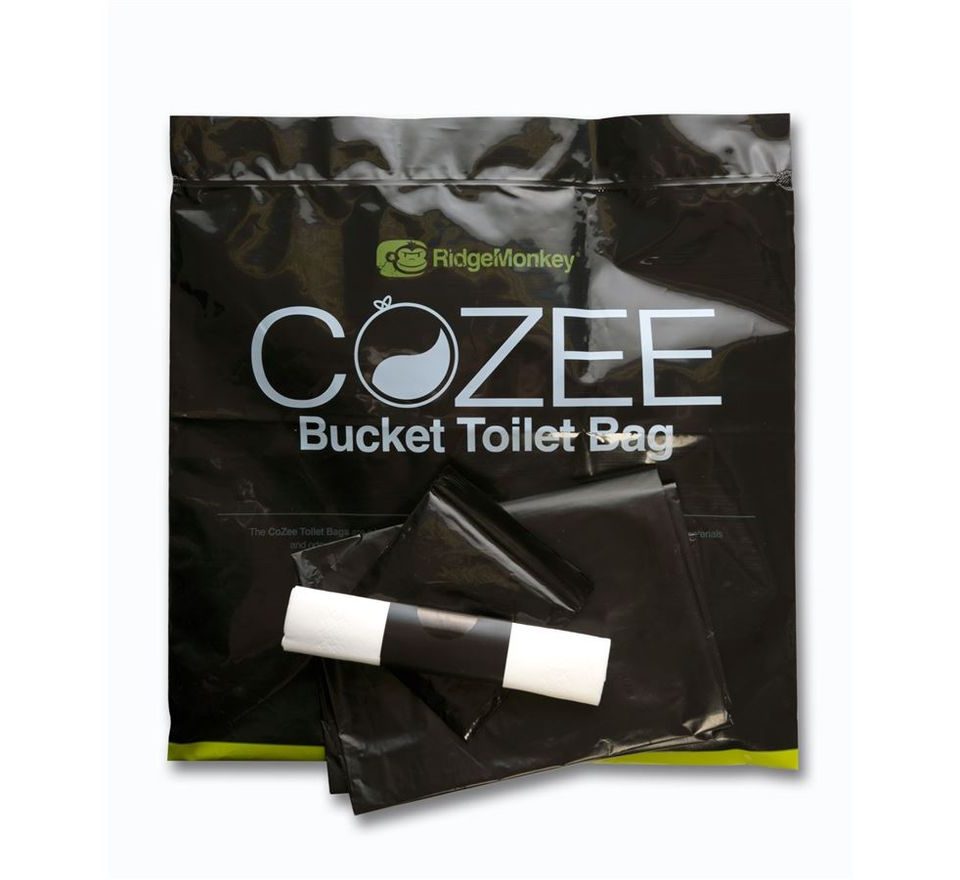 RidgeMonkey Kompaktní přenosná toaleta CoZee Toilet Seat Full Kit