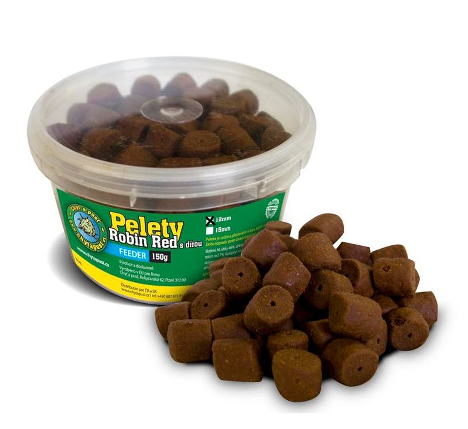 Chyť a pusť Pelety Robin Red carp s dírou 150g