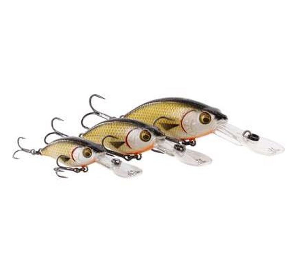 Westin Wobler BuzzBite Crankbait Suspending Clear Brown Craw 