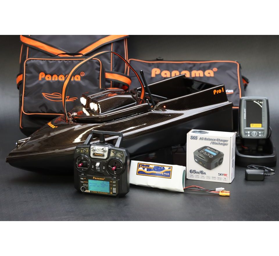 Panama Zavážecí loďka Pro1 + Autopilot + Echolot + Reflektor + Light modul
