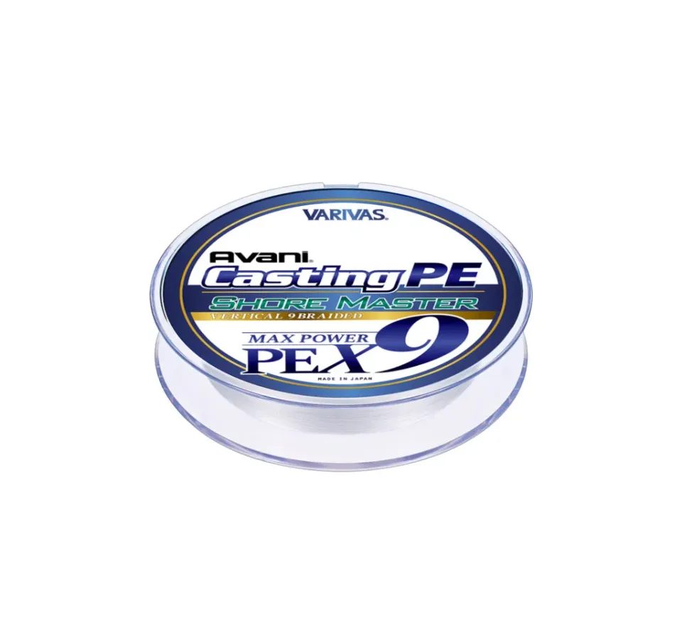 Varivas Šňůra Avani Casting PE Max Power X9 Shore Master 200m