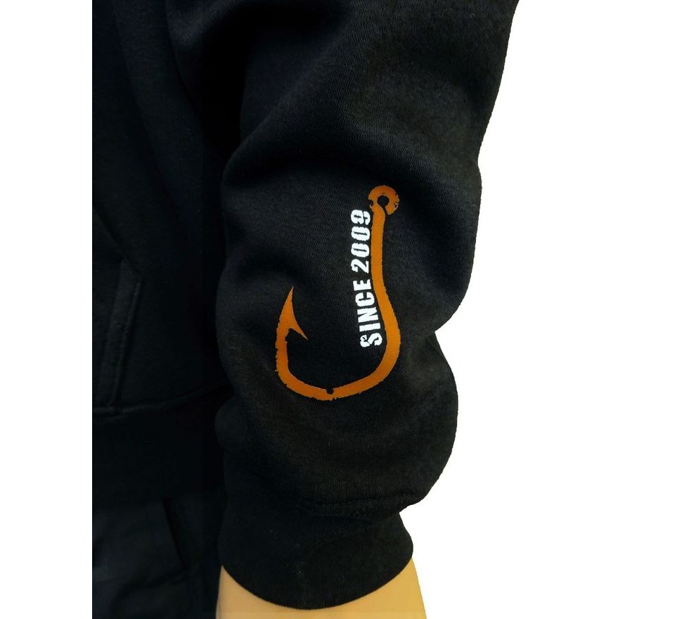 R-Spekt Mikina s kapucňou Fishing Edition Black