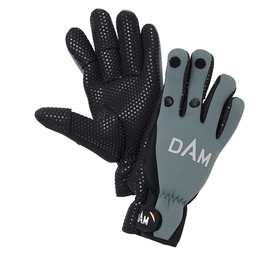 DAM Neoprénové rukavice Neoprene Fighter Glove Black/Grey