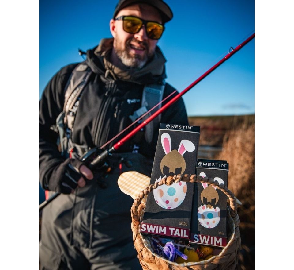 Westin Velikonoční Box Swim Tail Easter Edition 12cm 62g