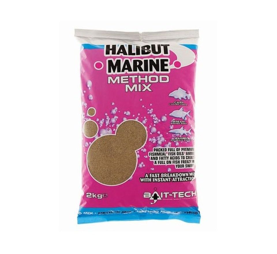 Bait-Tech krmítková směs Halibut Marine Method Mix 2 kg