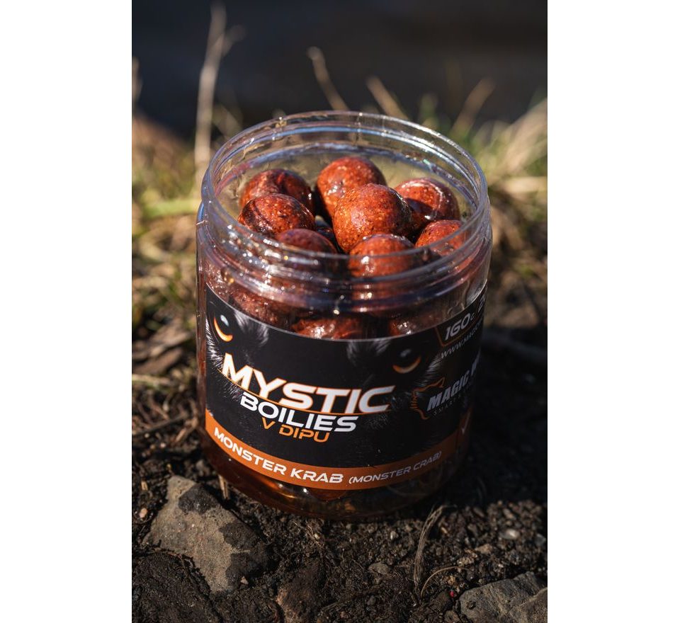 Magic Wolf Boilies v dipu Mystic 160g