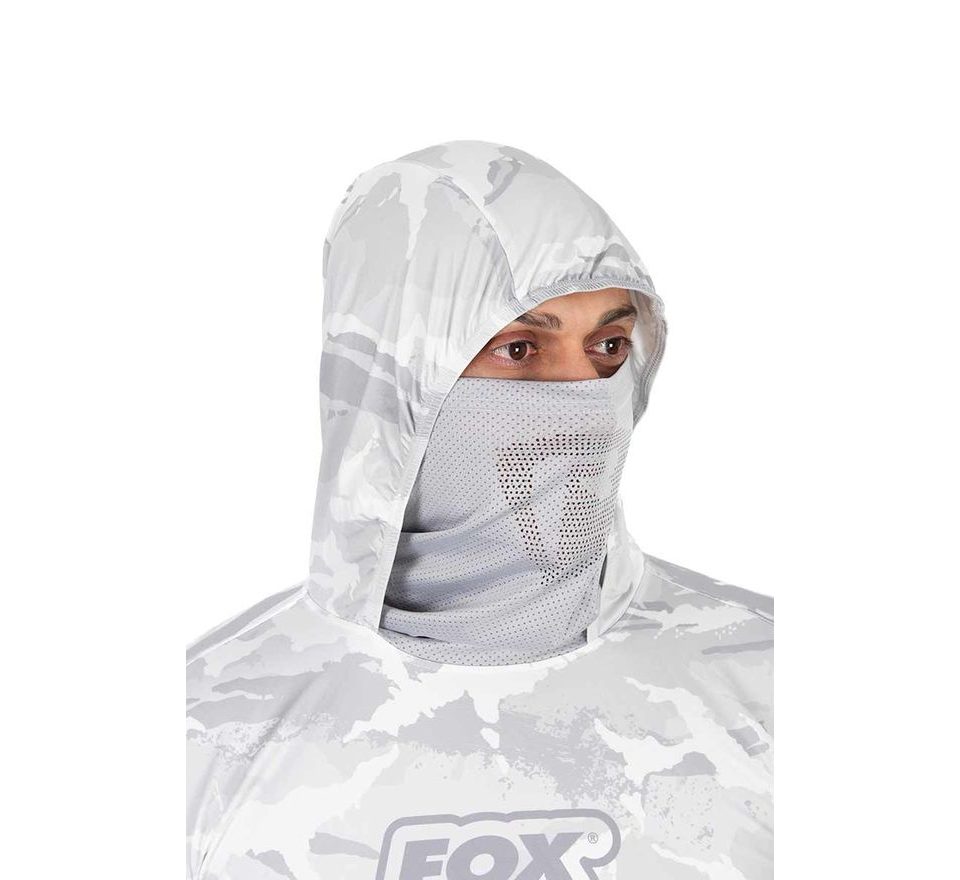 Fox Rage Tričko UV Hooded Light Cam Top