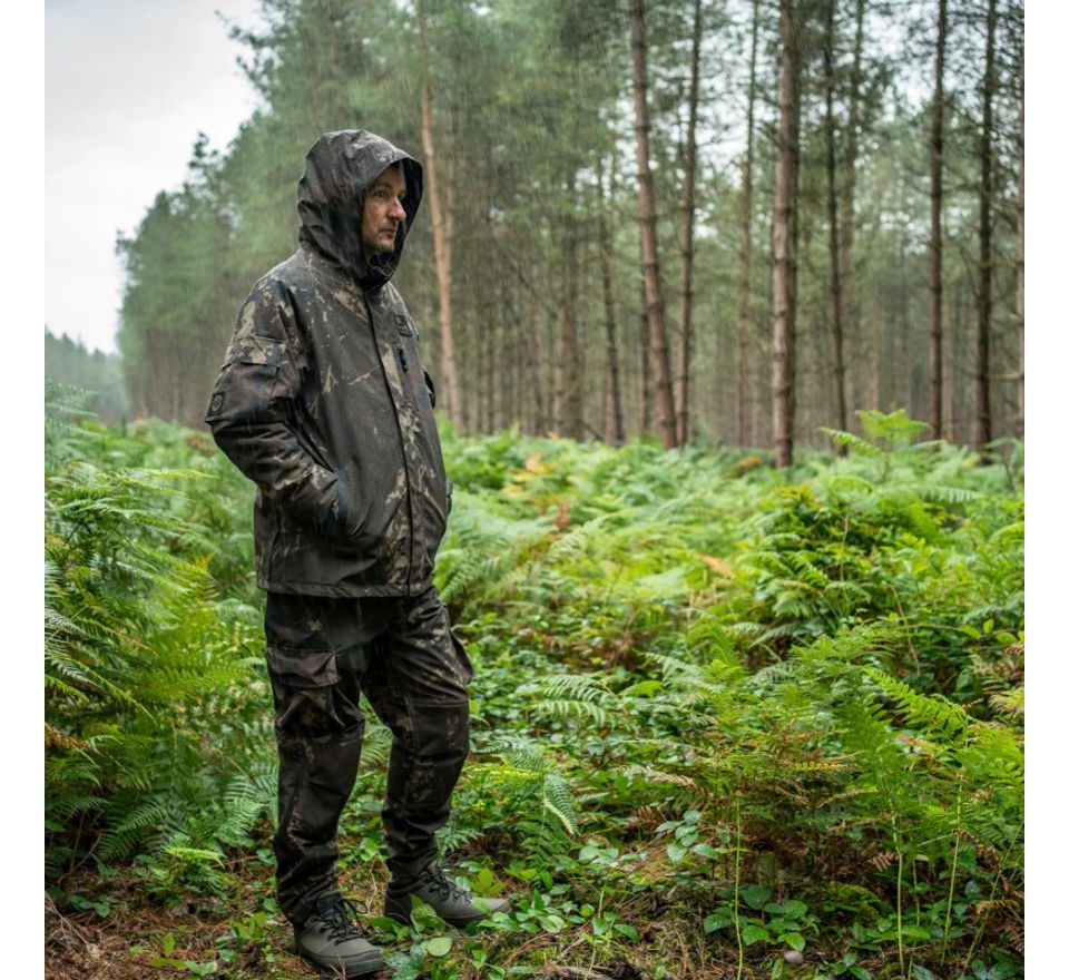Nash Kalhoty ZT Helluva Waterproof Trousers Camo