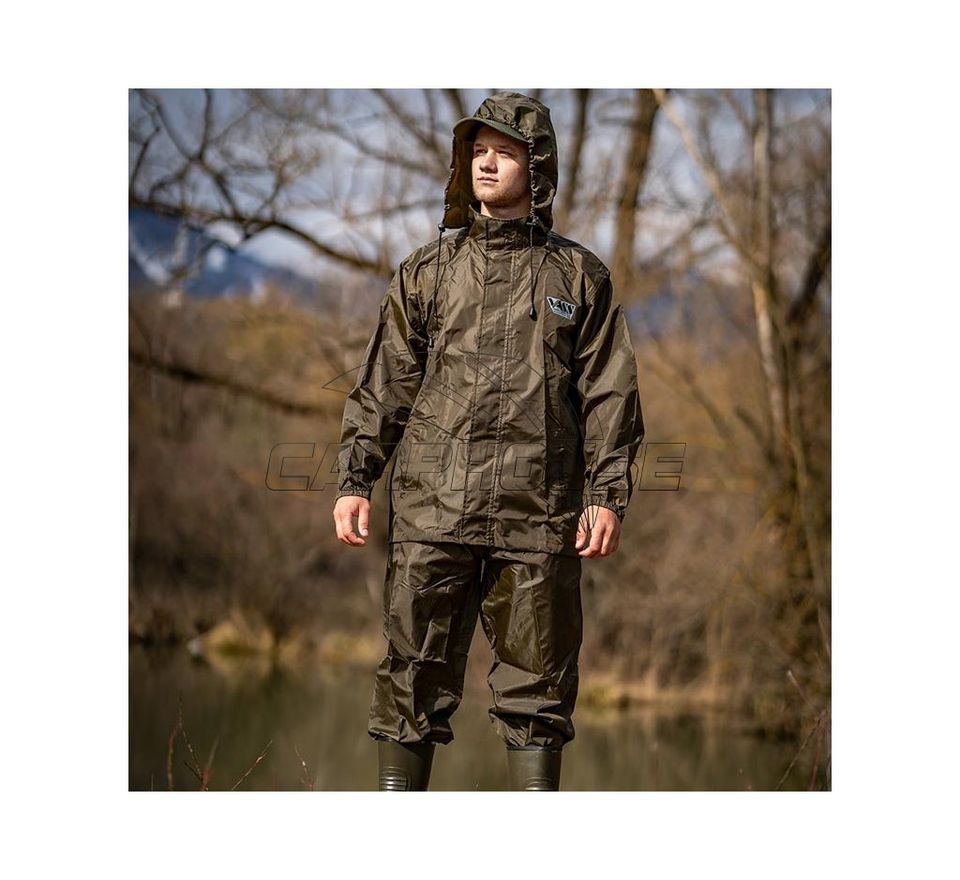 VASS Nepromokavý Komplet Vass-Tex W/P Breathable Jacket & Trouser Khaki