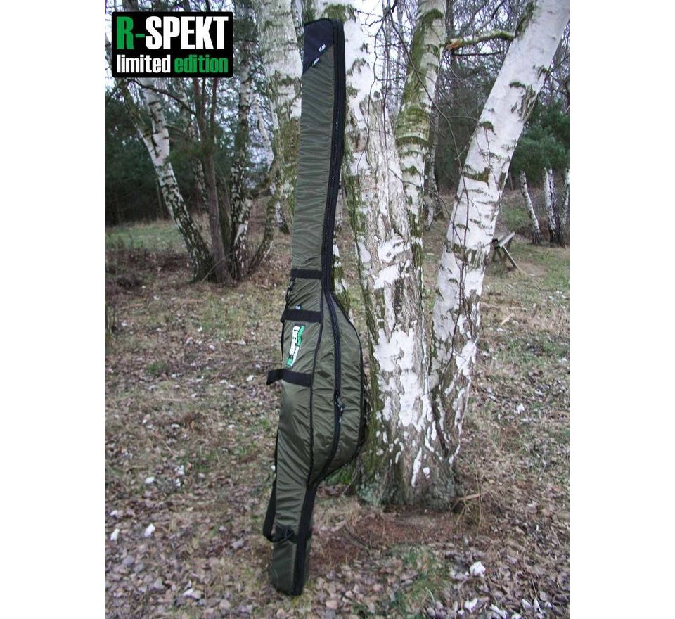 R-Spekt Pouzdro Double 10´ khaki na 2 pruty LUX s kapsou na podběrák