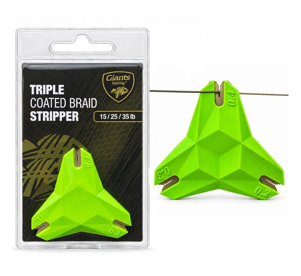 Giants fishing Stahovač šňůrek 15/25/35lb Triple Coated Braid Stripper