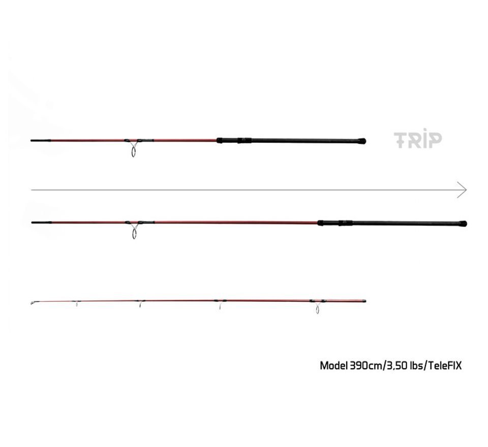 Delphin Prut Etna E3 Trip TeleFix 390cm 3,5lbs