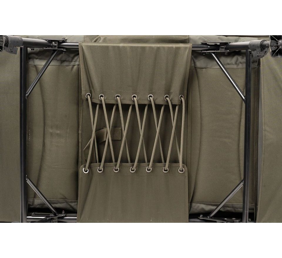 Nash Detské Ležadlo so spacím vakom Indulgence 4 Leg Junior Sleep System Camo