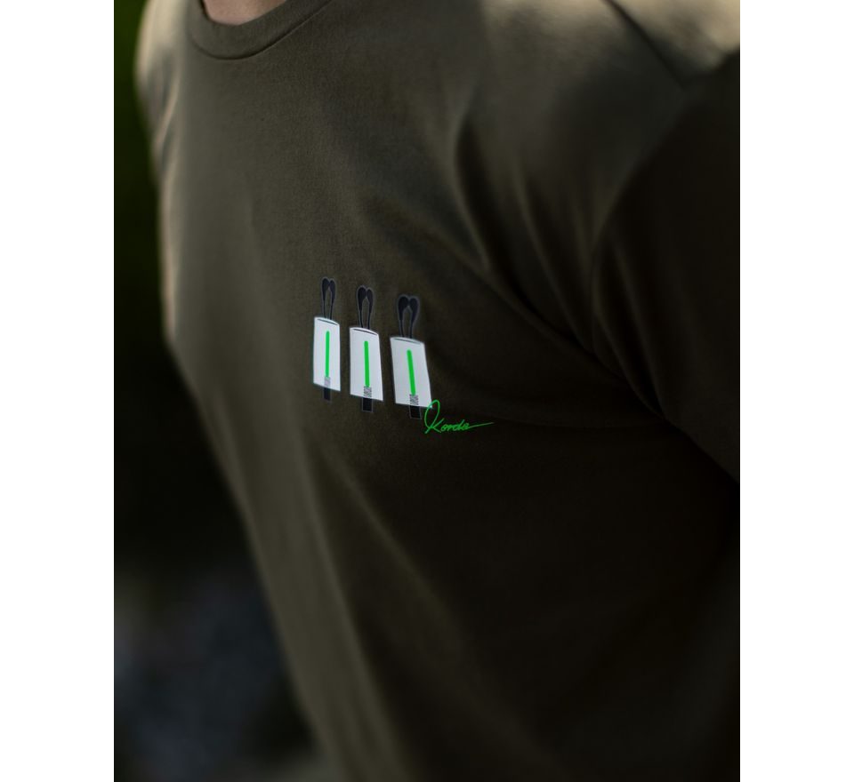 Korda Triko LE Bobbin Tee Olive