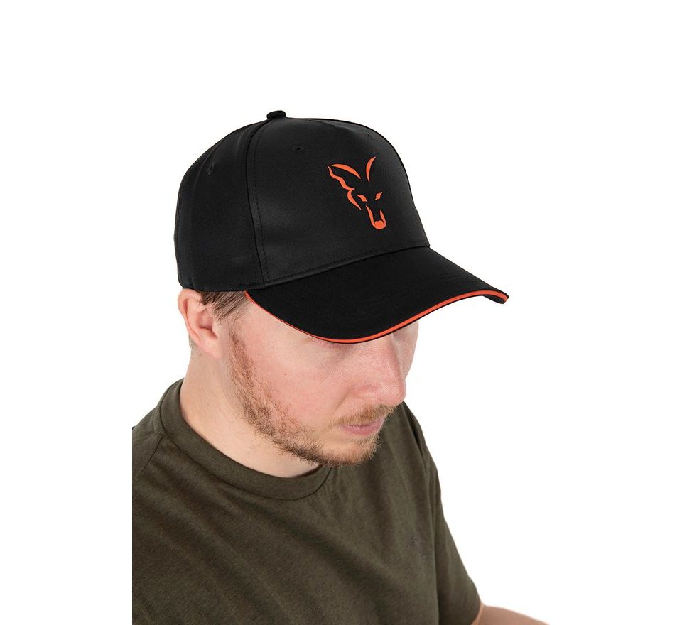 Fox Kšiltovka Collection Baseball Cap Black & Orange