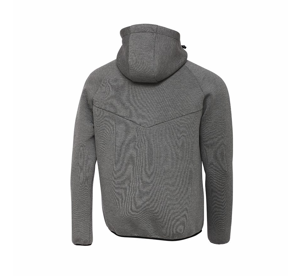 Savage Gear Mikina Tec-Foam Zip Hoodie Dark Grey Melange