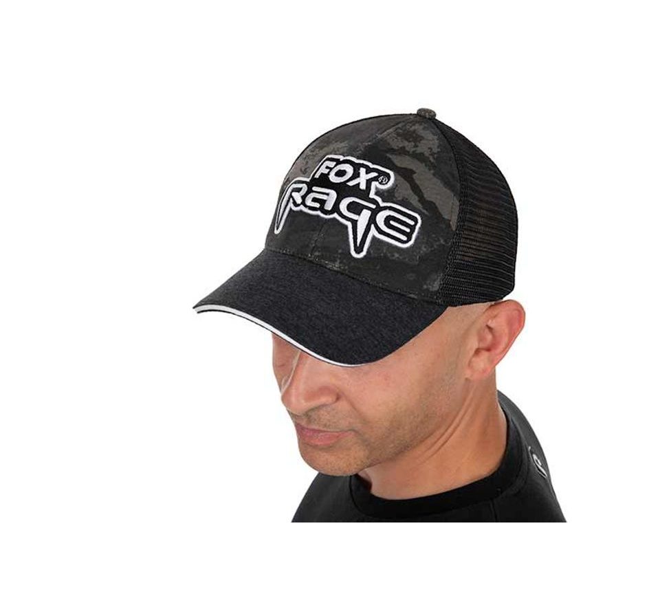 Fox Rage Vyšívaná Camo Trucker Šiltovka