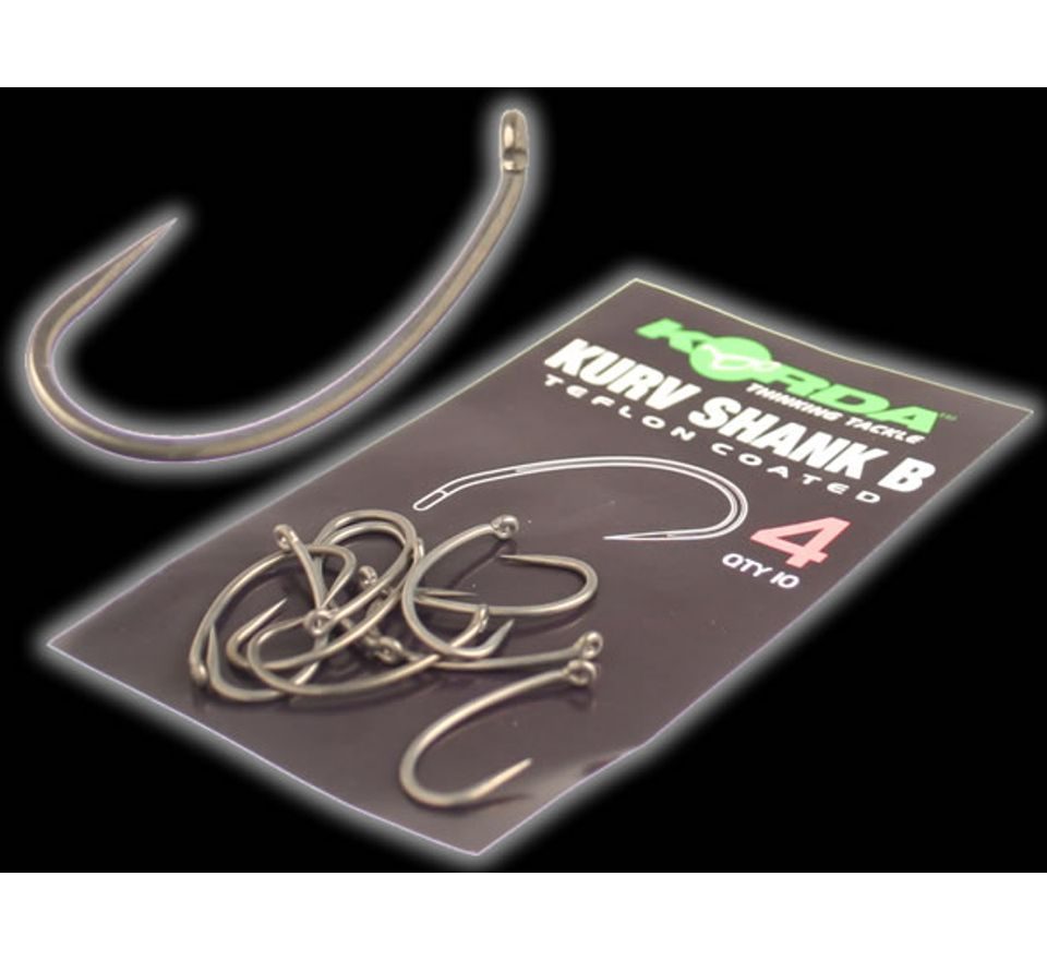 Korda Háčky Kurv Shank B (bez protihrotu) 10ks