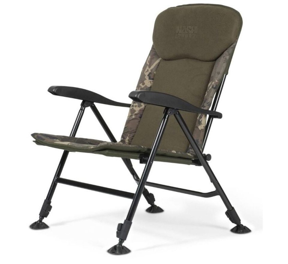 Nash Křeslo Bank Life Reclining Chair Camo