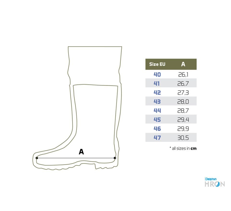 Delphin Brodicí holínky Hron