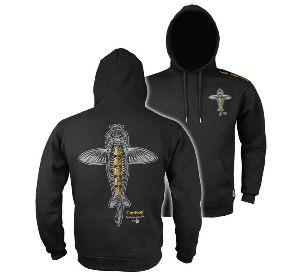 Vass Mikina Carp Rising Hoodie Black