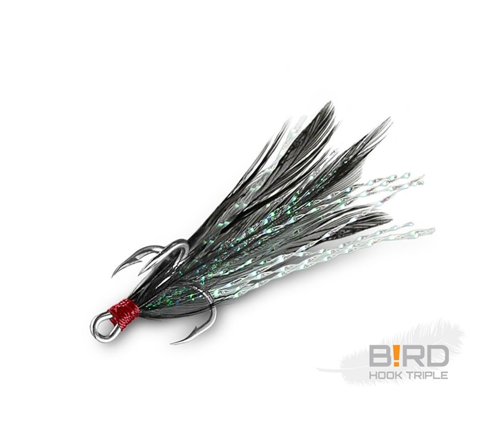 Delphin Trojháčik B!RD Triple Hook 3ks