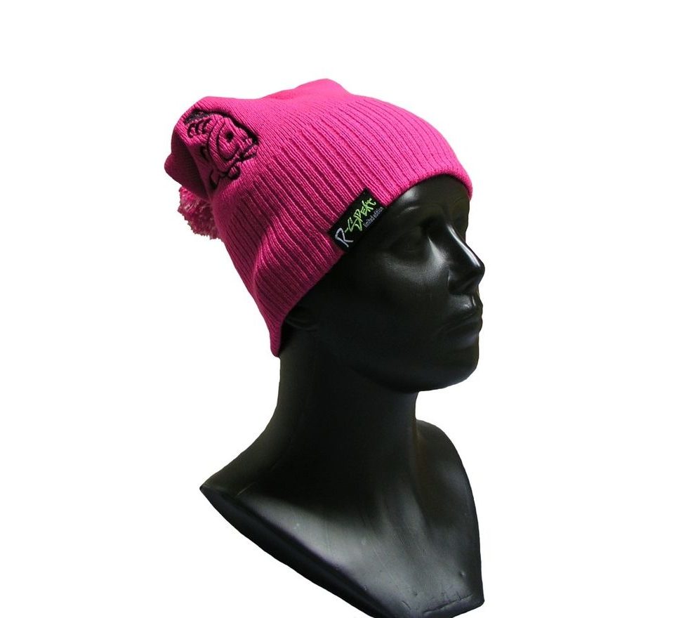 R-Spekt Dětský kulich PomPom Duo beanie limited edition růžový