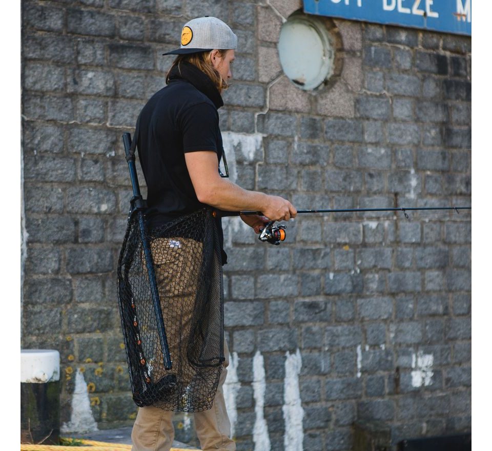 Zeck Prívlačový podberák Folding Rubber Net M